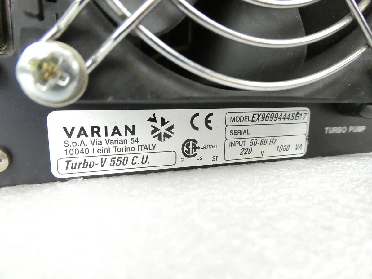 Used Turbo-V 550 Varian EX969944SG17 Turbomolecular Pump Controller Tested Working