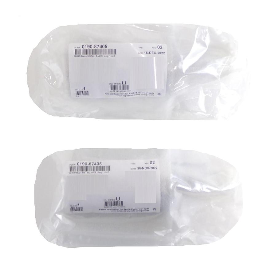 Inficon CG045 Capacitance Gauge Baratron AMAT 0190-87405 Lot of 2 New Surplus