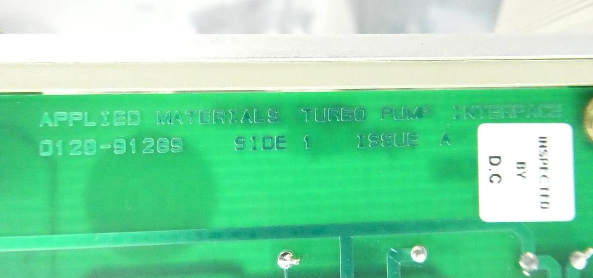 Used AMAT Applied Materials 0100-01326 Turbo Pump Interface PCB Card Quantum Working