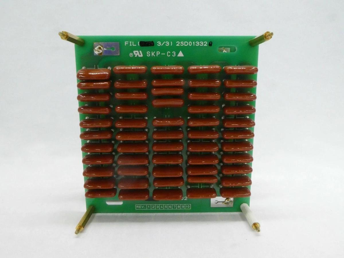 Used Hitachi Kokusai Denki 2CD013310 Capacitor Board PCB FiL(1/3) Mikro Sonic Working