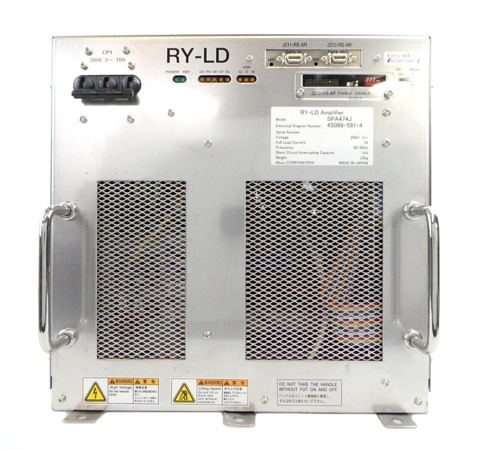 Used Nikon 4S066-591-4 RY-LD Amplifier Module SPA474J 4S013-684-1 NSR Dented Working