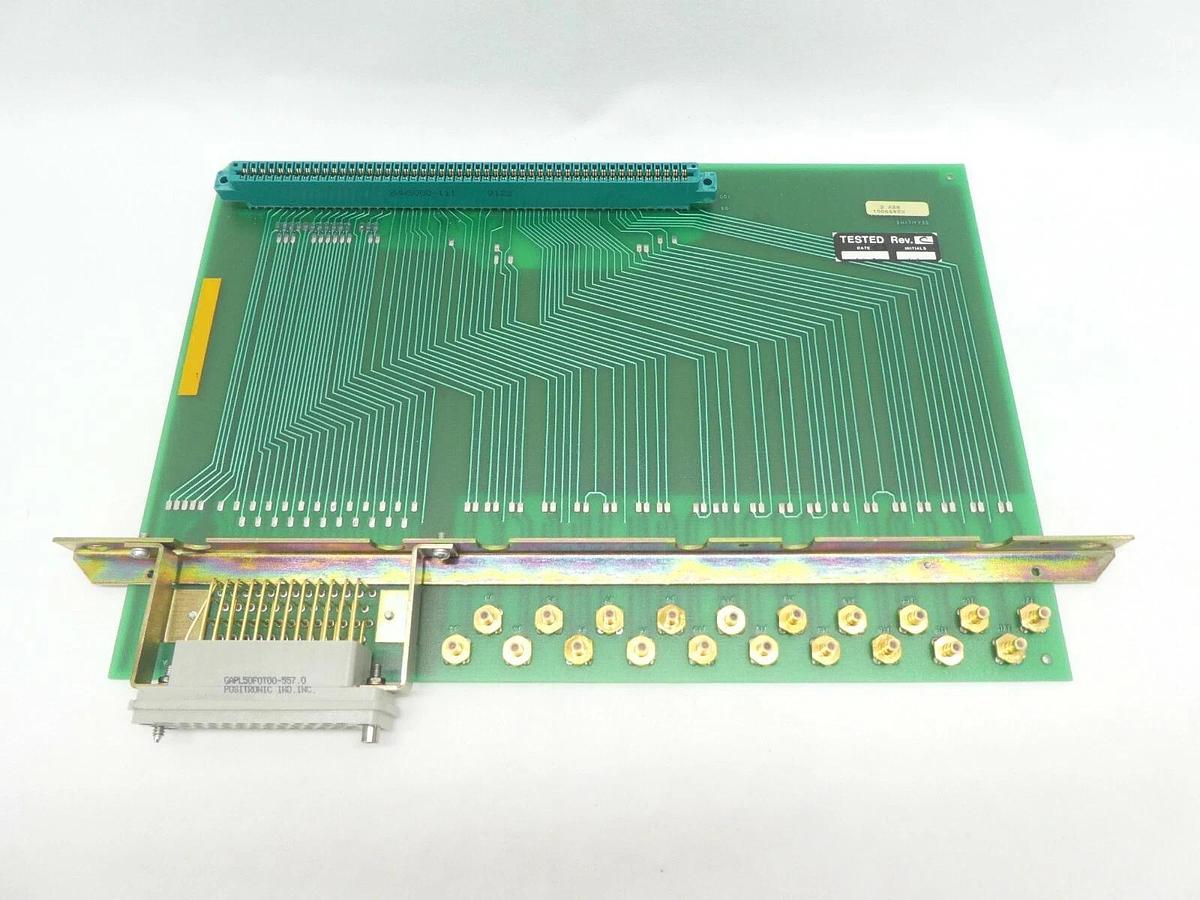 Used Varian Semiconductor VSEA H2499001 Beam Line Output PCB Card Rev. C As-Is