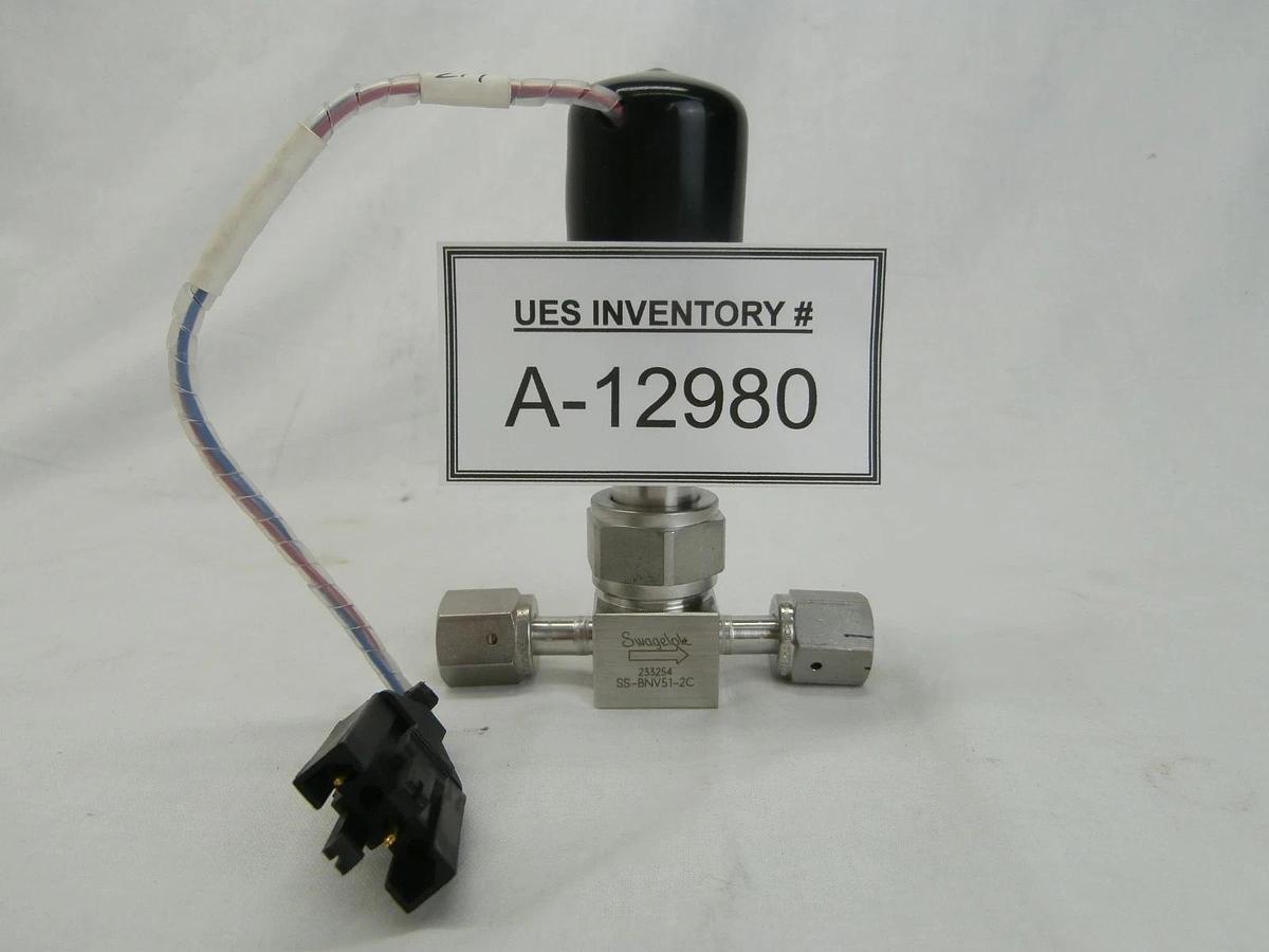 Used Swagelok SS-BNV51-2C High-Purity Bellows Valve AMAT 9150-00178 Used Working