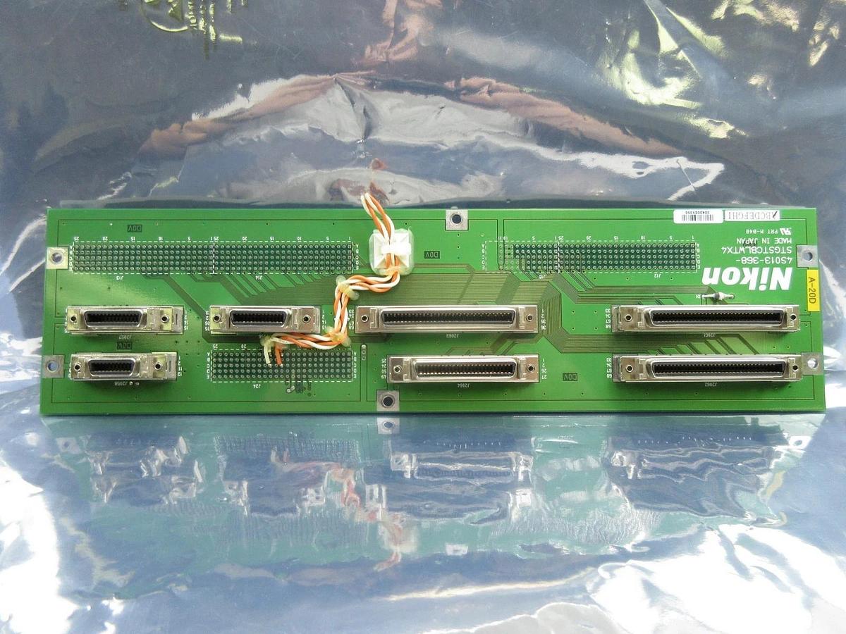 Used Nikon 4S013-368 Backplane Interface Board PCB STGSTCBLWTX4 NSR System Used