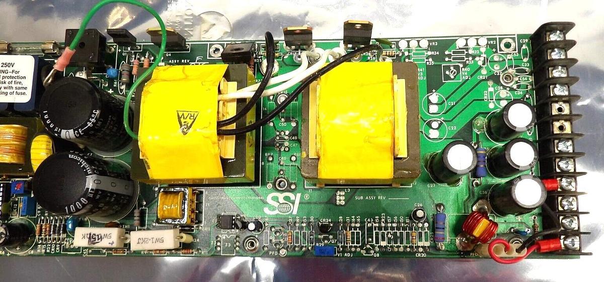 Used Switching Systems International 10-0027-016 Power Supply PCB Working Spare