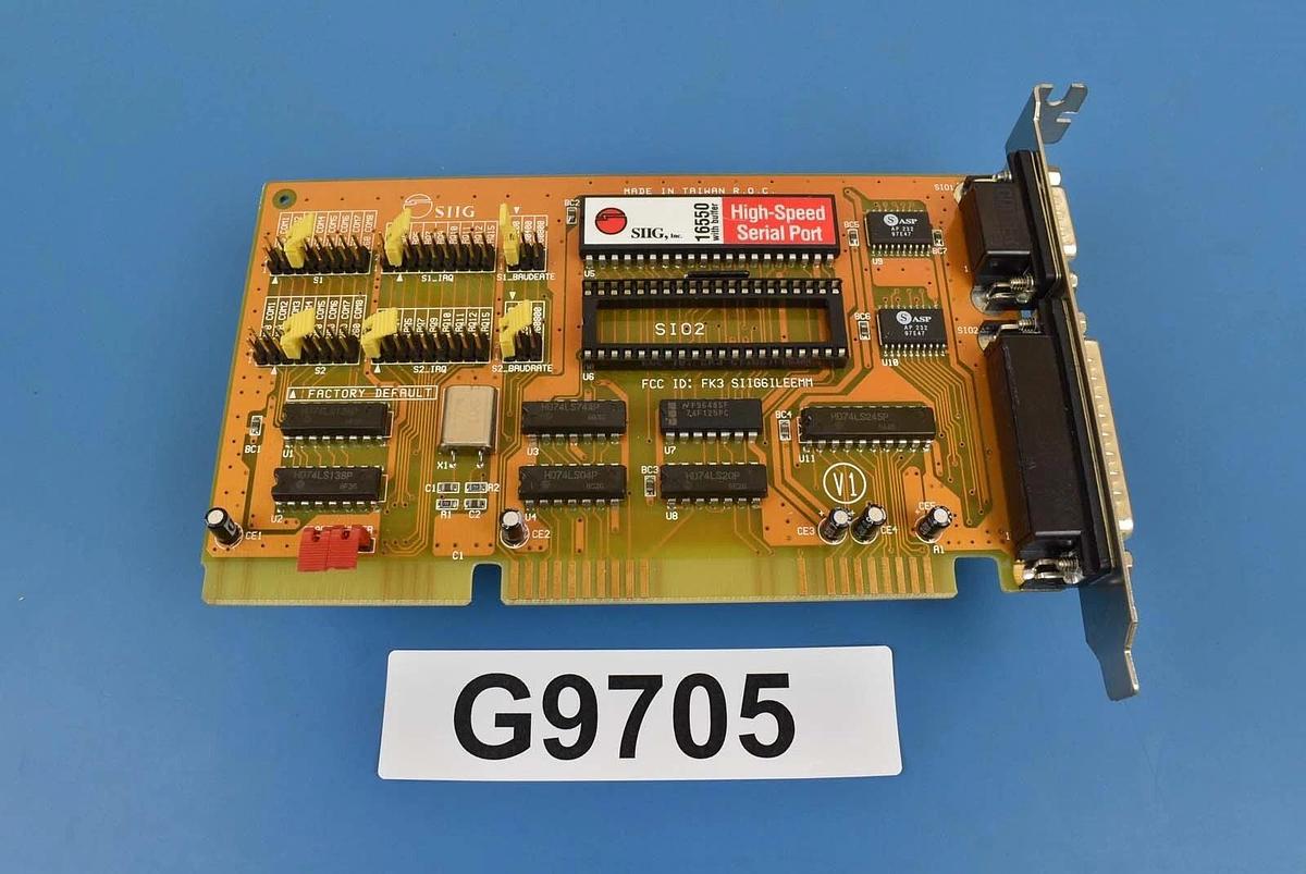 Used Siig JJ-A20062 PCB High-Speed Serial Port