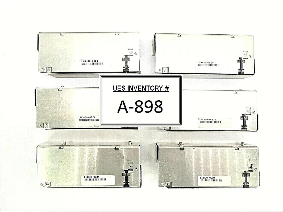 Used Nemic-Lambda LWD30-0524 Power Supply LWD-30-0524 Reseller Lot of 6 Working Spare
