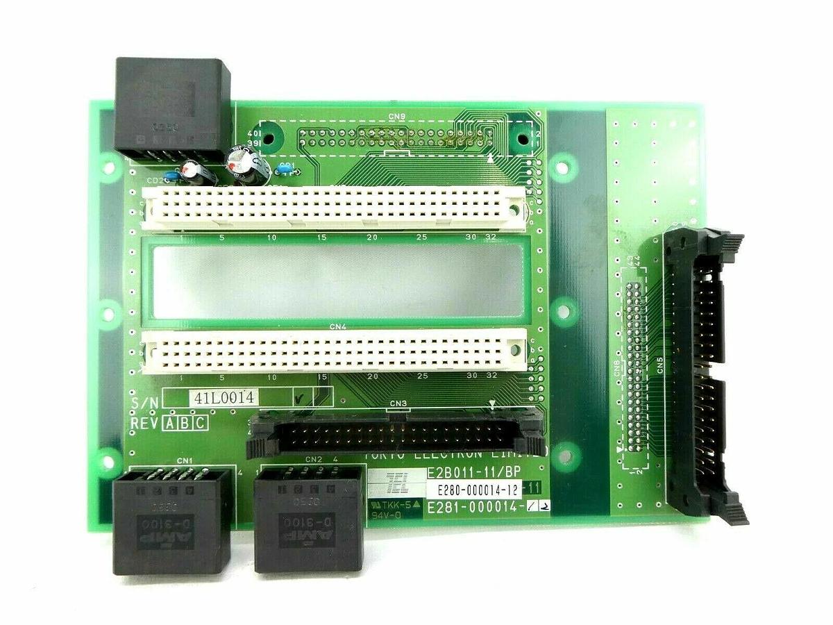 Used TEL Tokyo Electron E280-000014-12 Interface Board E2B011-11/BP T-3044SS Spare