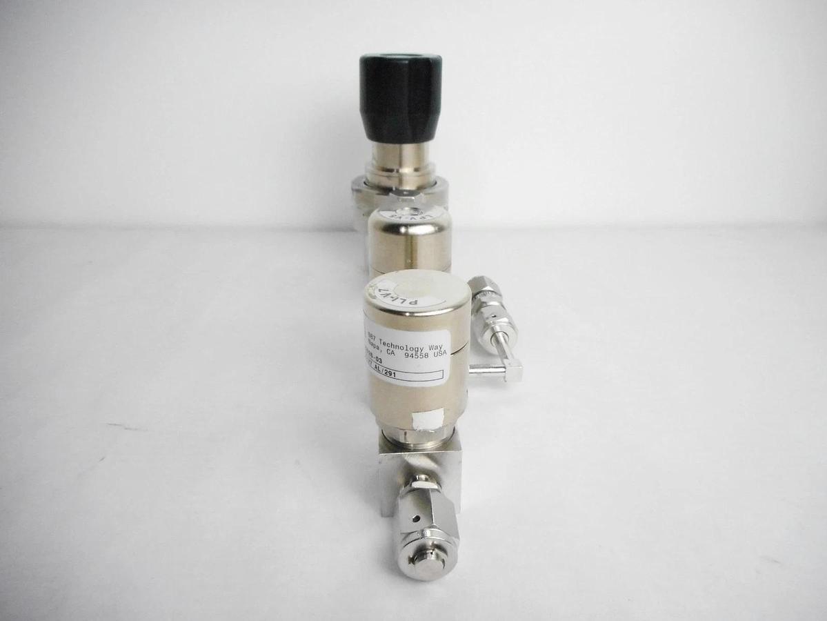 Used AP Tech AP1402TSHMA 2PW FV4 MV4 3.70 Valve Assembly AP3510 AP64S Used Working