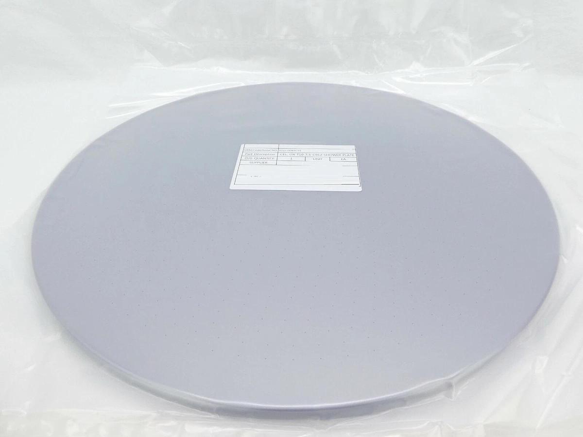 Refurbished TEL Tokyo Electron 3D10-250834-V1 Shower Plate OX T10-7.5-C912 Cu Refurbished