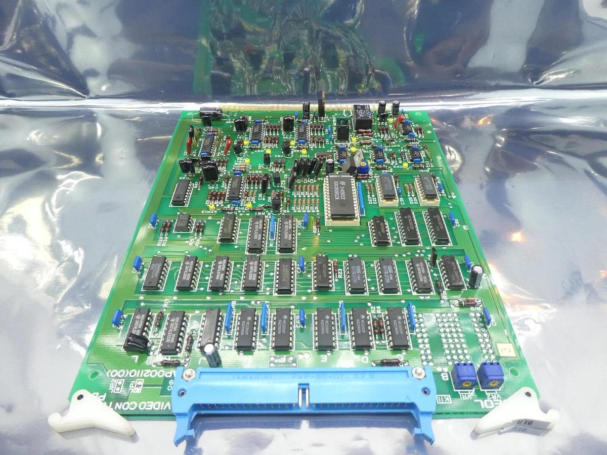 Used JEOL AP002110(00) Video Control PCB Card VIDEO CONT(3) PB JSM-6400F SEM Working