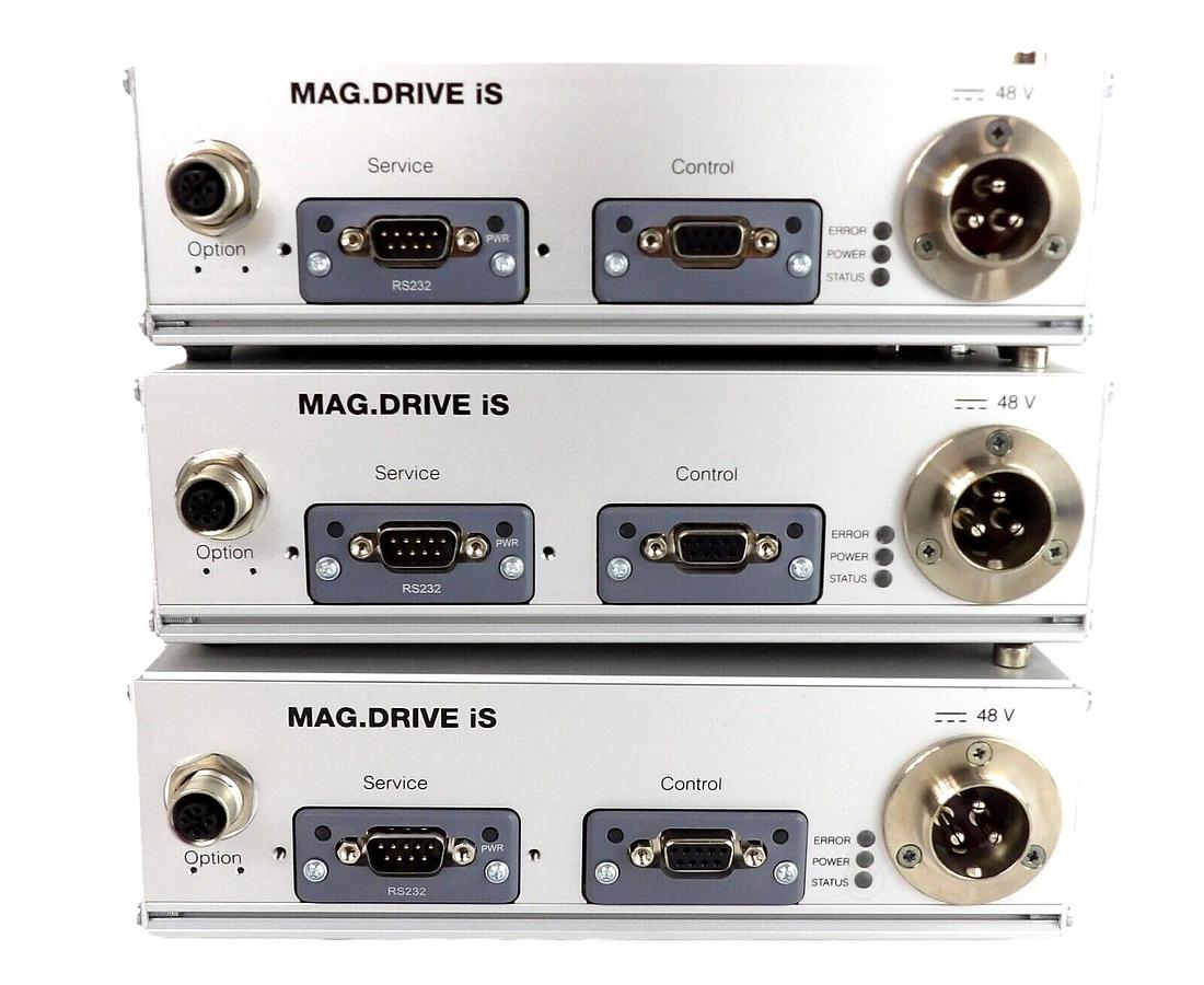 Used MAG.DRIVE iS Leybold 400001431 Turbo Pump Controller Reseller Lot of 3 Working