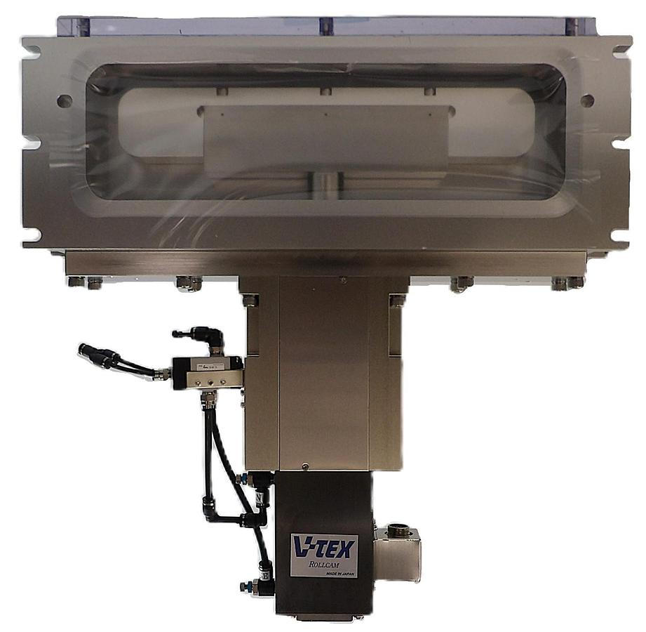 Used V-Tex 324x38 Pneumatic Slit Valve ROLLCAM TEL CX80-004097-14 Cleaned Working