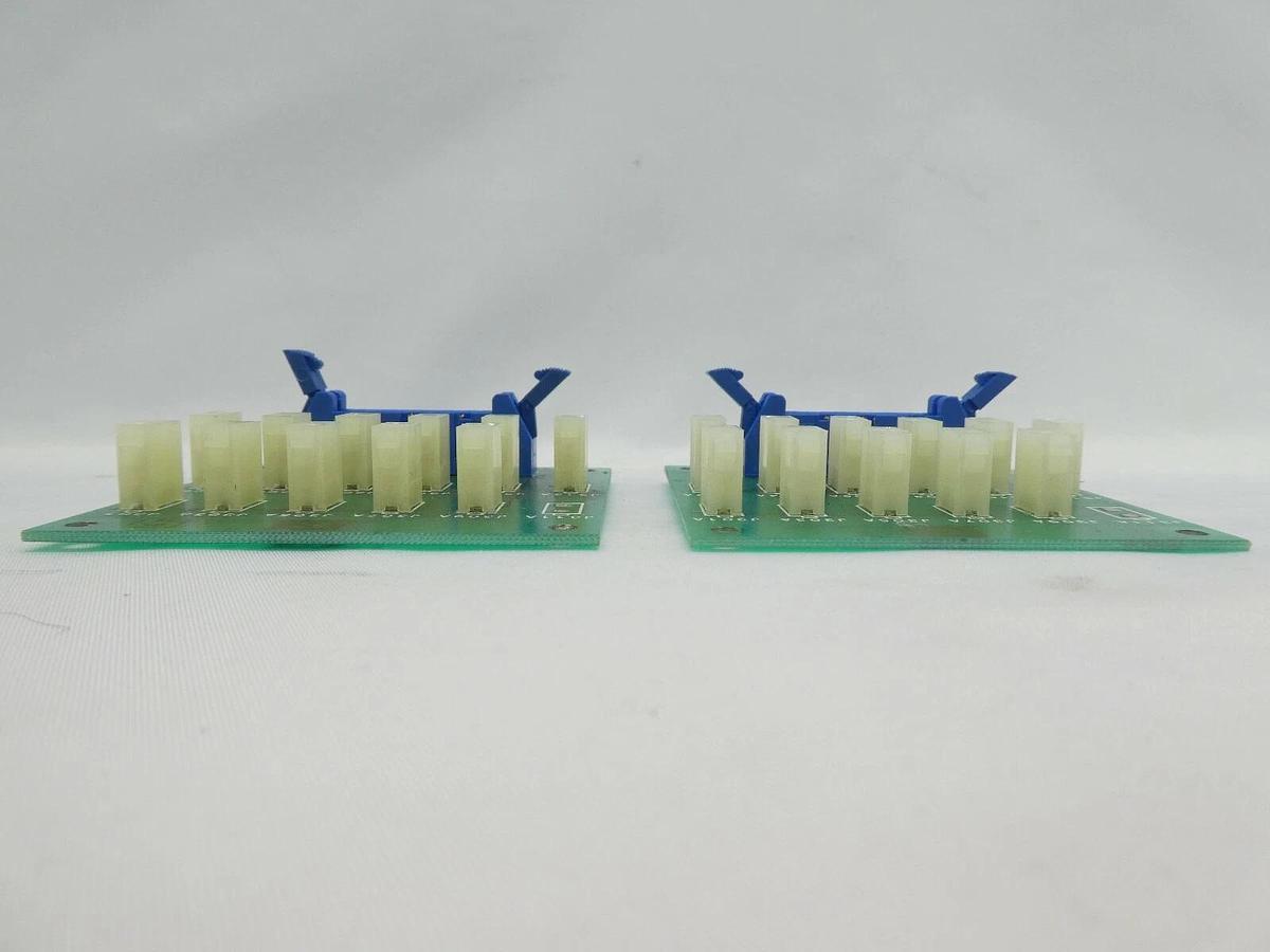 Used Electroglas 250018-001 Pneumatic Interconnect Board PCB Lot of 2 4085x Working