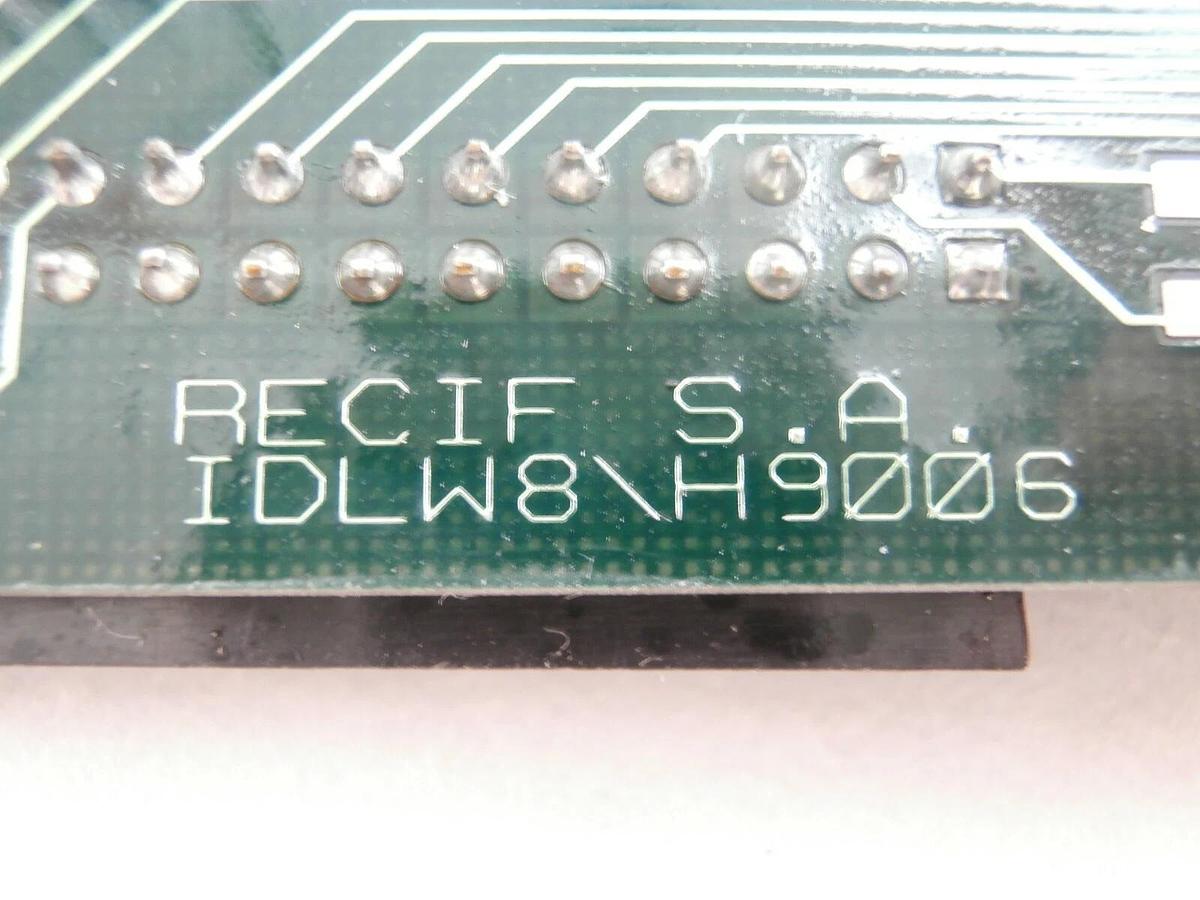Used RECIF Technologies IDLW8H9006 Backplane Connector PCB IDLW8 200mm Working Spare