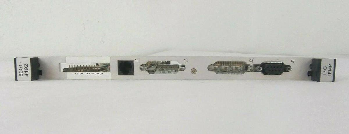 Used Kulicke & Soffa N08001-4192-000-33 I/O TEMP PCB Card 8001-4192 Working Surplus