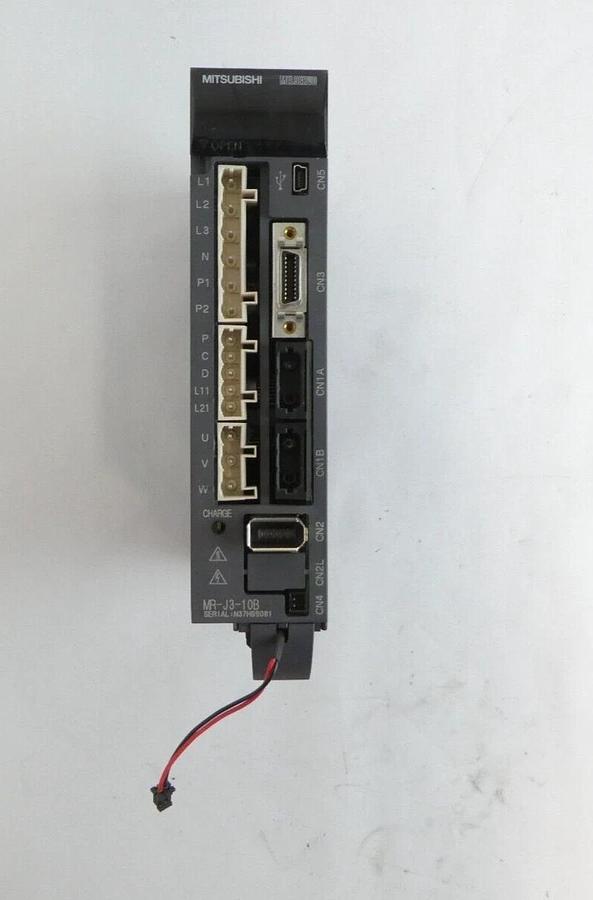 Used Mitsubishi MR-J3-10B MR-J3-40B Servo Drive MELSERVO Lot of 4 Working