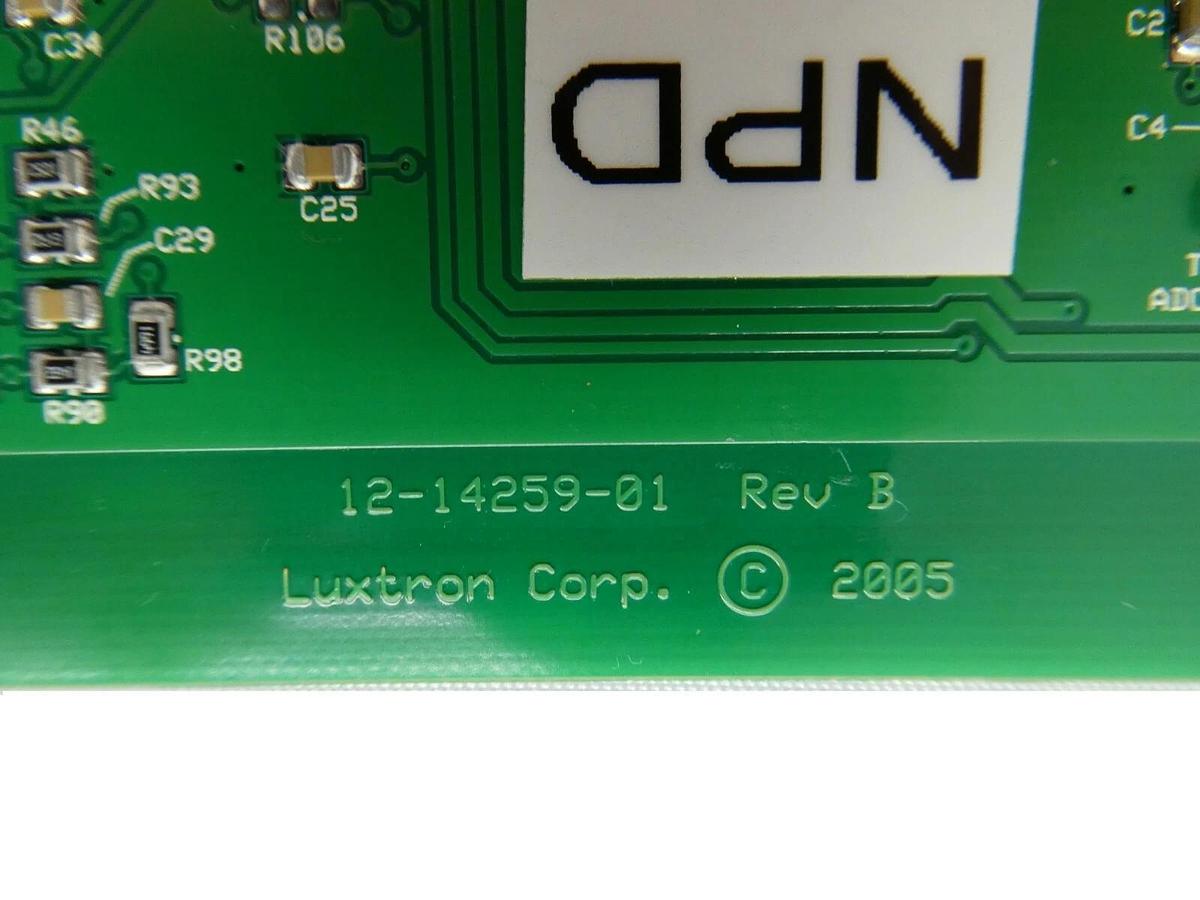 Used Luxtron 11-14259-01 Thermo Board PCB TEL Tokyo Electron 2L51-000004-V1 Spare