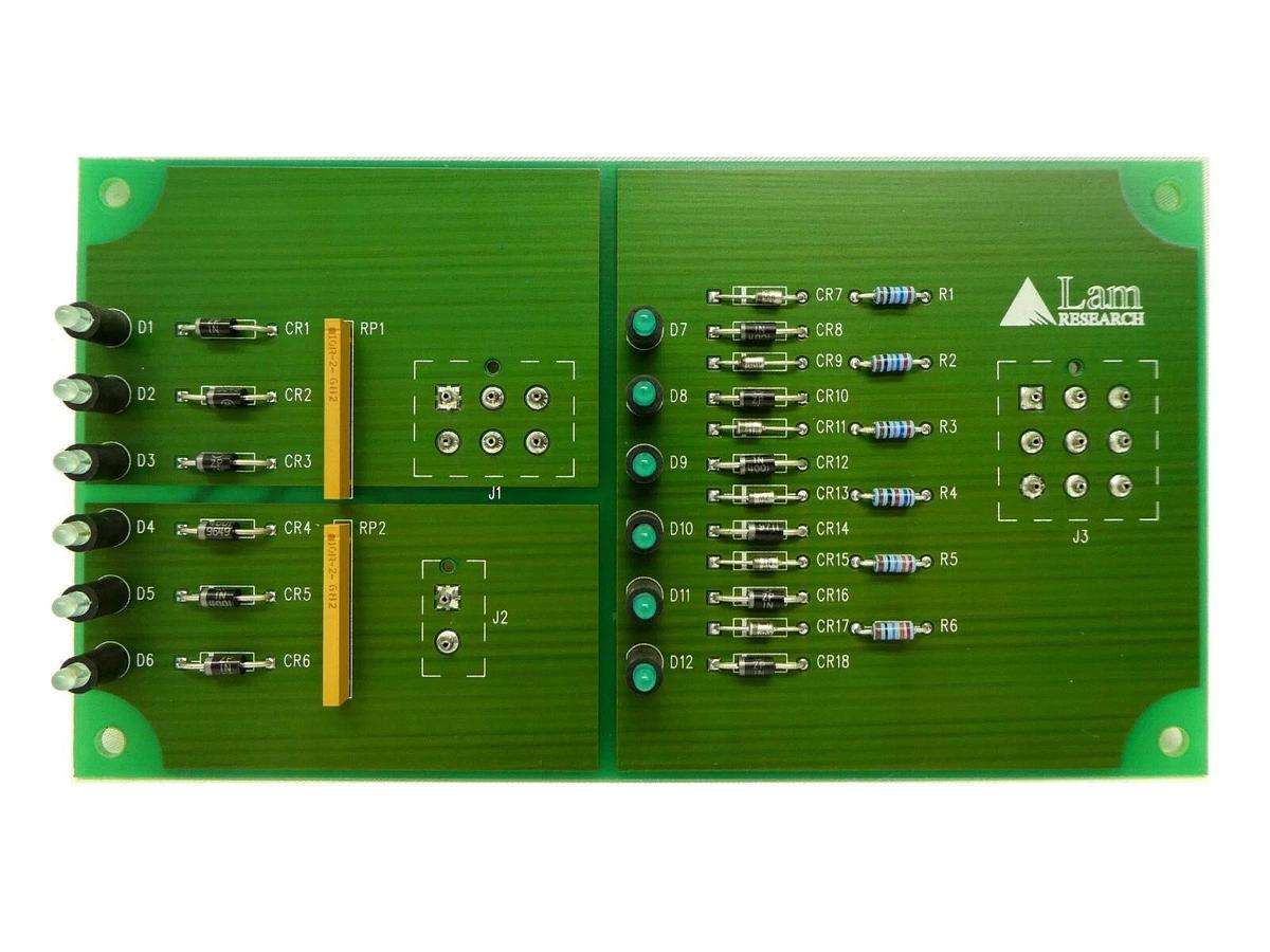 Used Lam Research 810-707138-001 EMO/DC Power Display Board PCB Continuum Spare