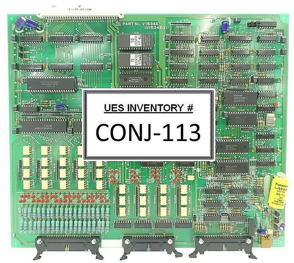 Used Osacom V1534E Elevator CPU PCB V1534E01 Varian VSEA V82810015 Working Surplus