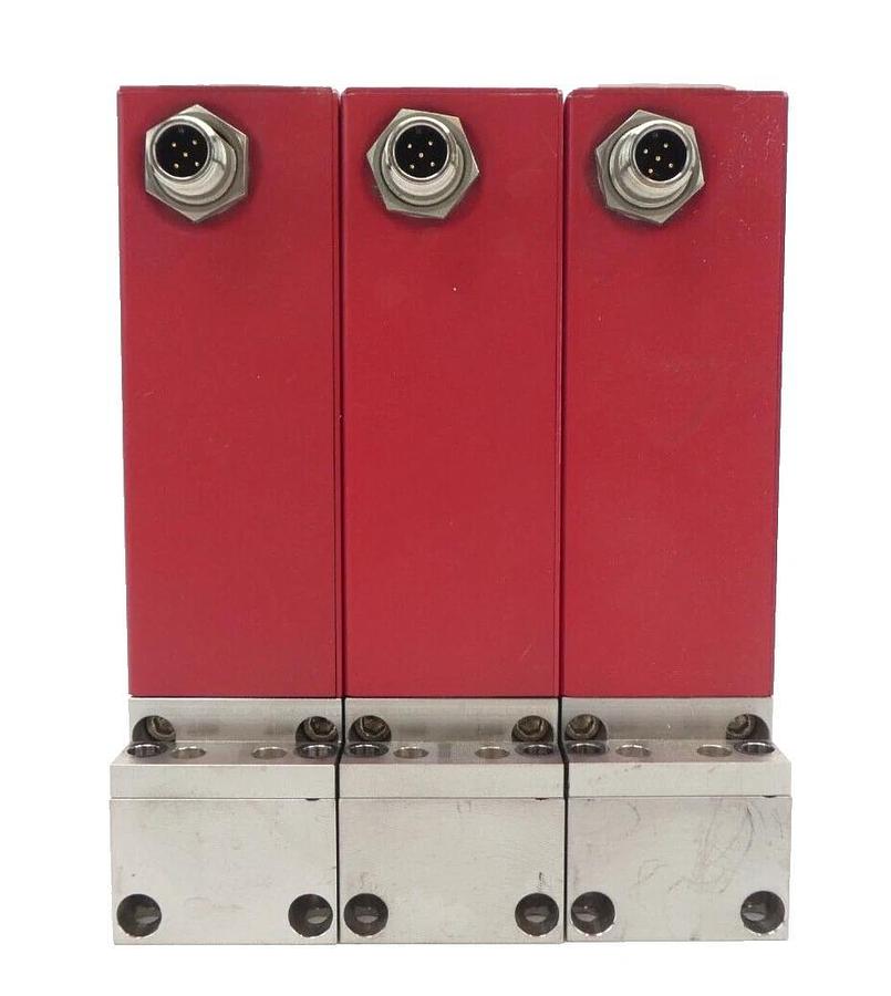 Used Horiba STEC Z700 Mass Flow Controller MFC SEC-Z734AGX SEC-Z744AGX Lot of 3 Spare