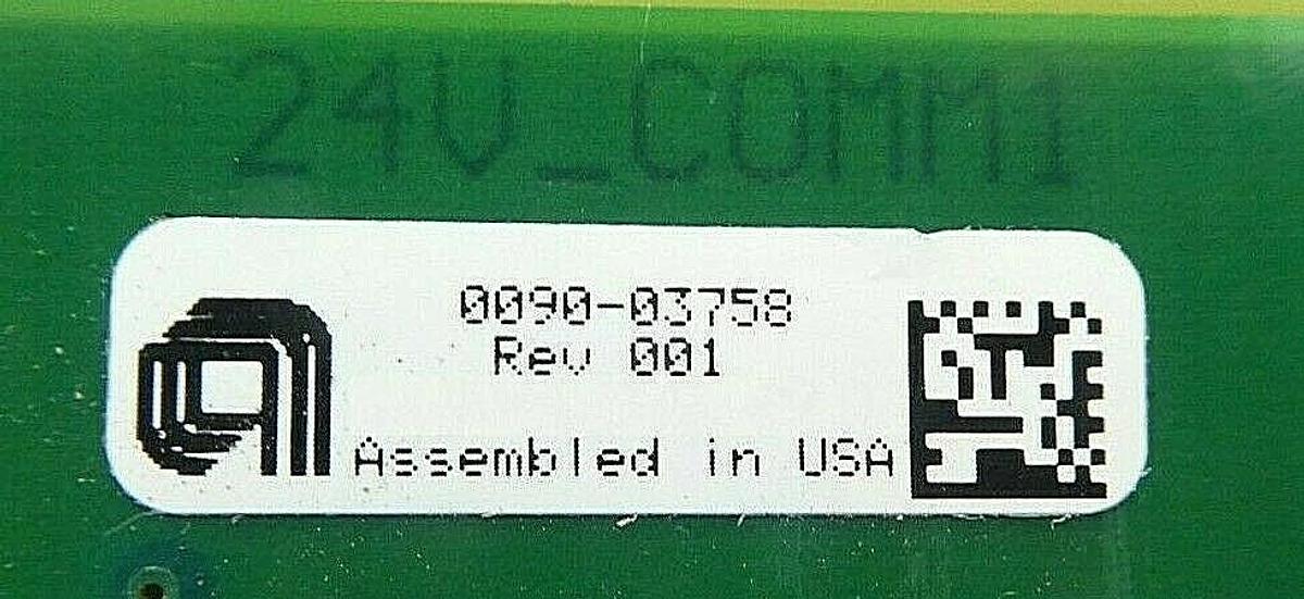 Used AMAT Applied Materials 0090-03758 Electronics Tower Backplane PCB Endura 2 300mm