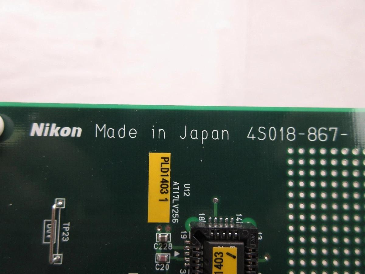 Used Nikon 4S018-867 Processor Control PCB Card PPD3X4-I/F 4S015-227 NSR System Used