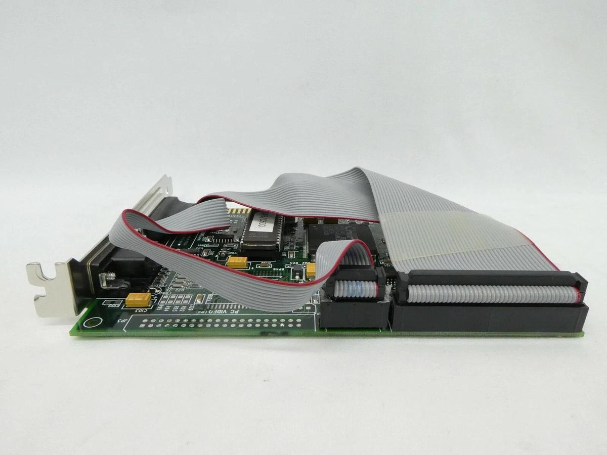 Used Dolch Computer Systems 21-0E01-0030 ISA Video PCB Card Rev. C SVG 90S Working