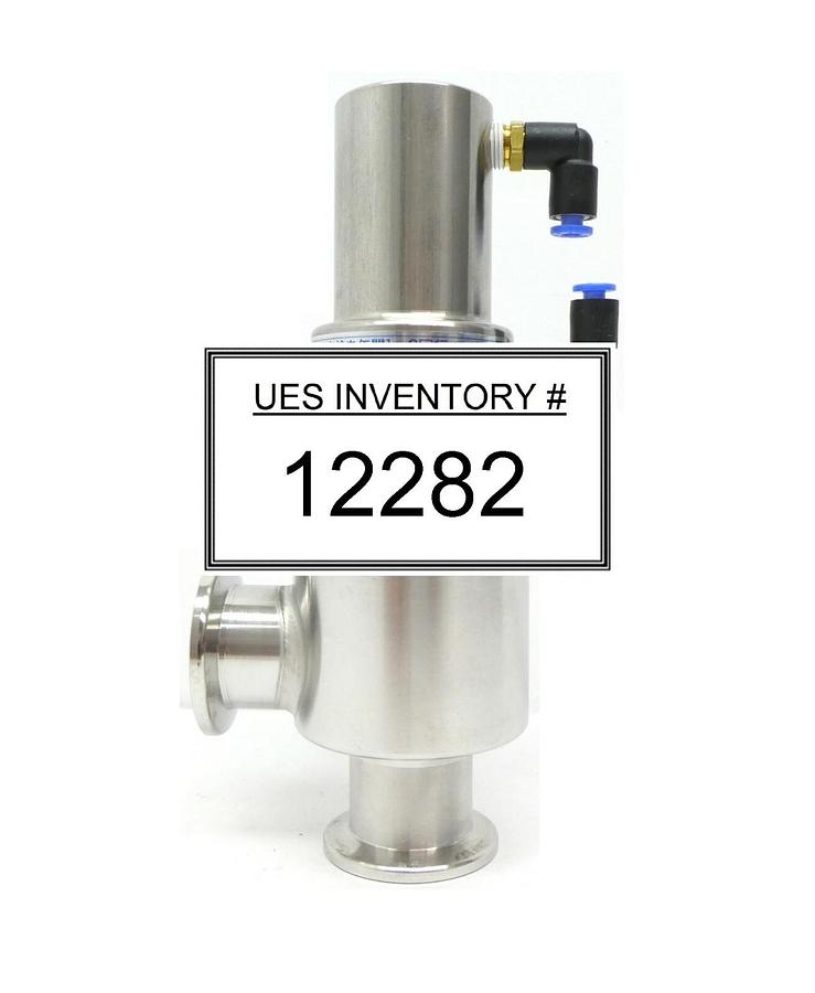 Used Diavac Limited LCAVB-25H Pneumatic Right Angle Valve Working Surplus