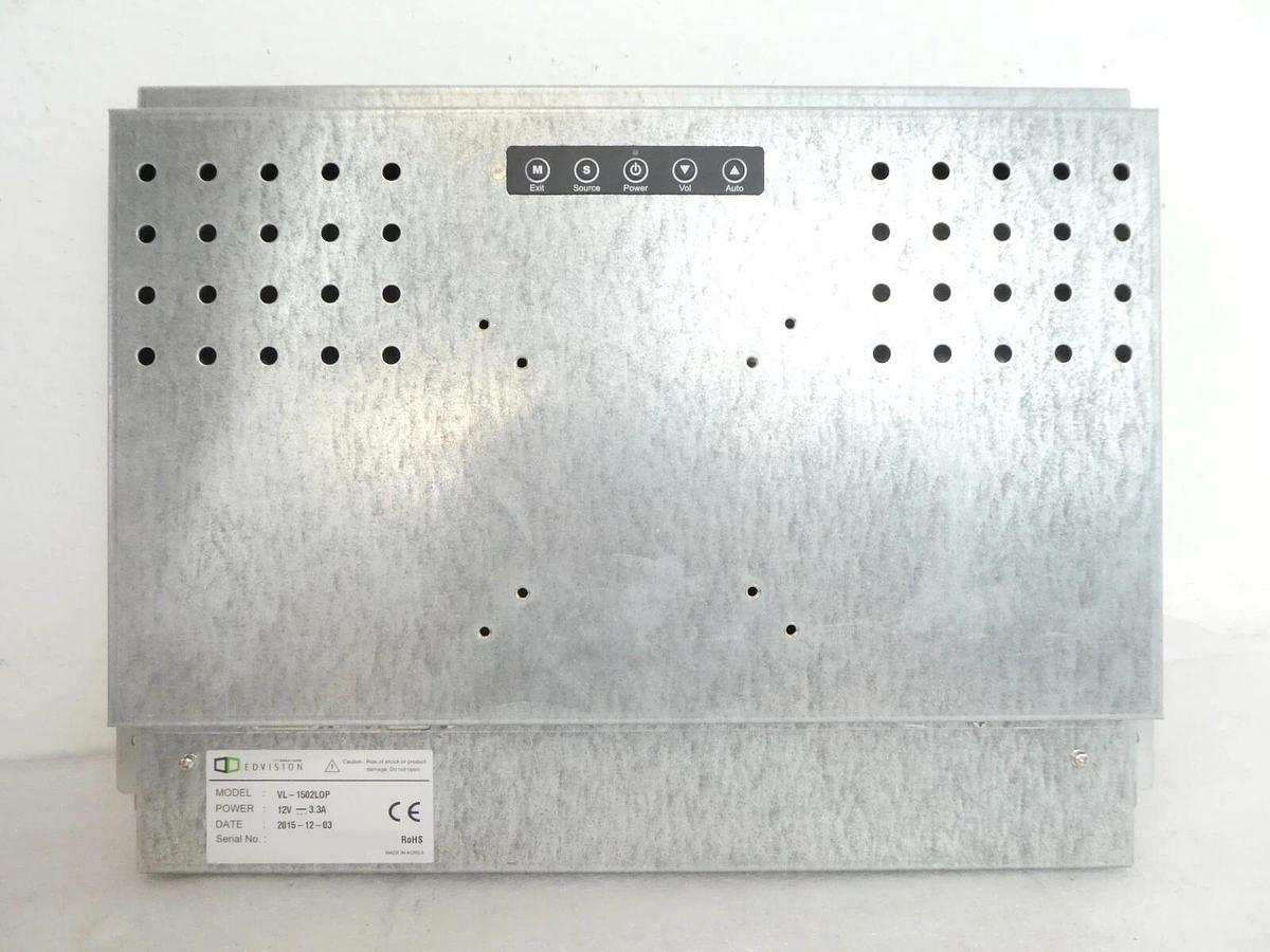 Edvision VL-1502L0P Touch Screen AMAT Applied Materials Part 01021-15387 New
