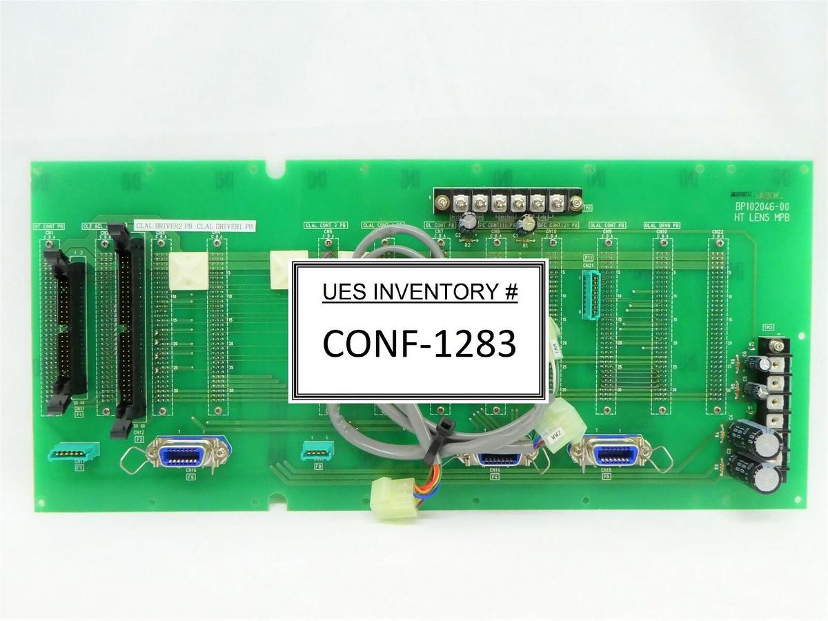 Used JEOL BP102046-00 Backplane Board PCB HT LENS MPB JWS-2000 SEM Working Spare