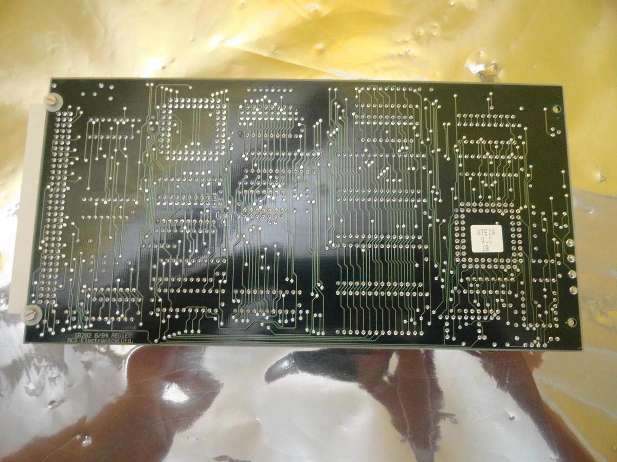 Used ACS Electronics 61754 SB202 Dual Axis Controller PCB Card AMAT Orbot WF 720 Used