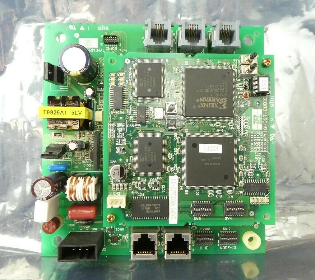 Used TEL Tokyo Electron 3M80-001527-11 Ghost-Cubic Terminal PCB Trias Working Spare
