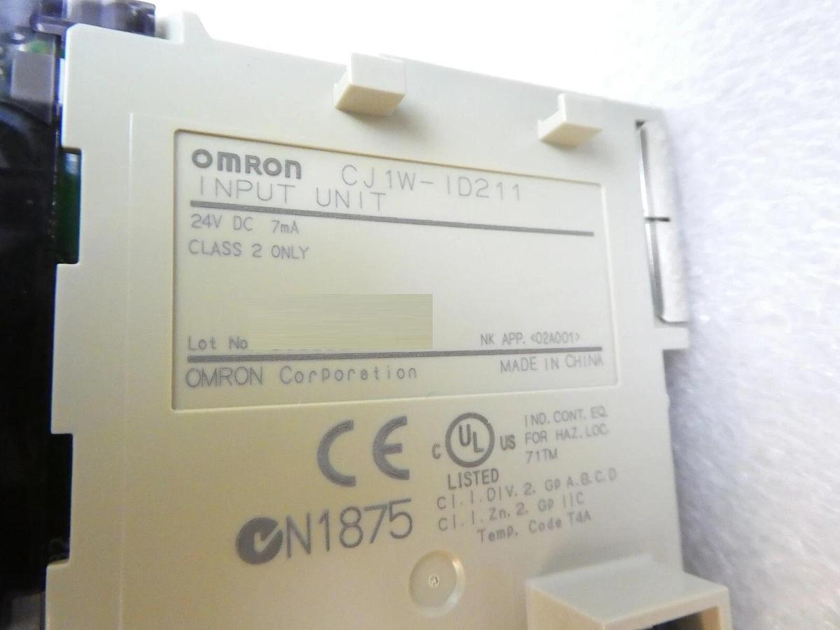 Used Omron SYSMAC Programmable Logic Controller CJ1W-PD025 CJ1G-CPU44H Lot of 2