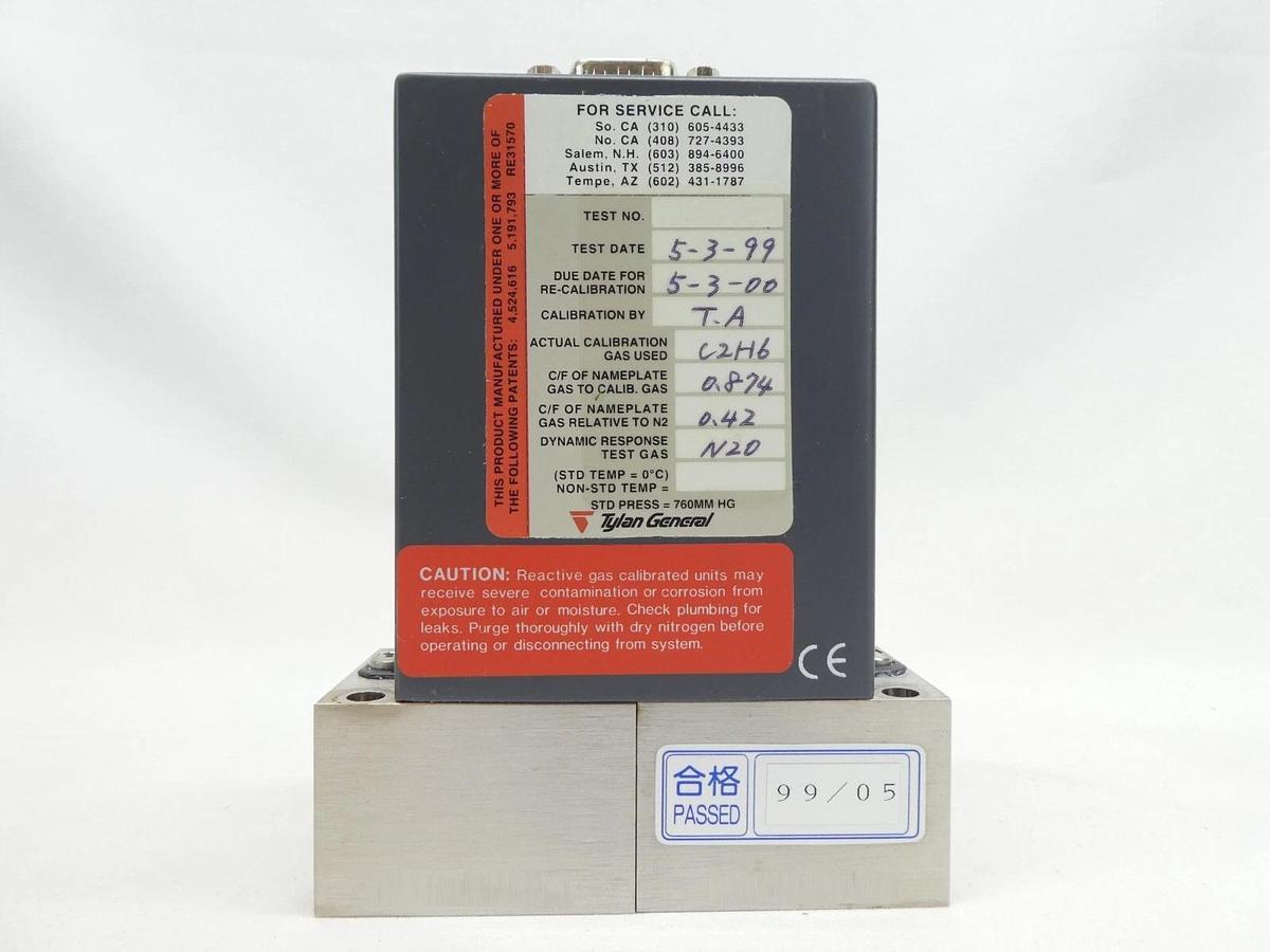 Used Tylan FC-2979MEP5 Mass Flow Controller MFC 100 SCCM CF4 Reseller Lot of 5 Spare