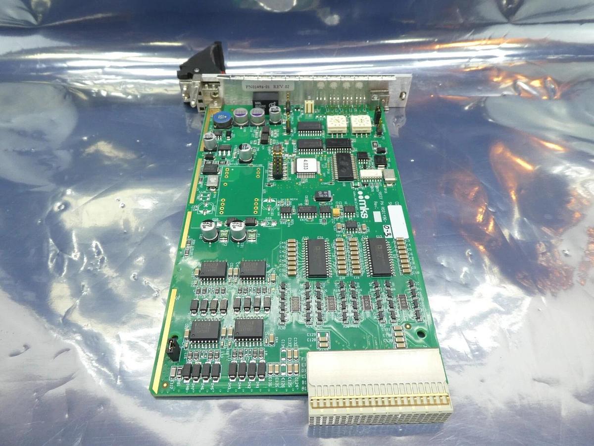 Used MKS Instruments AS01496-0-3 PCB Card CDN496R AMAT 0190-24283 Working