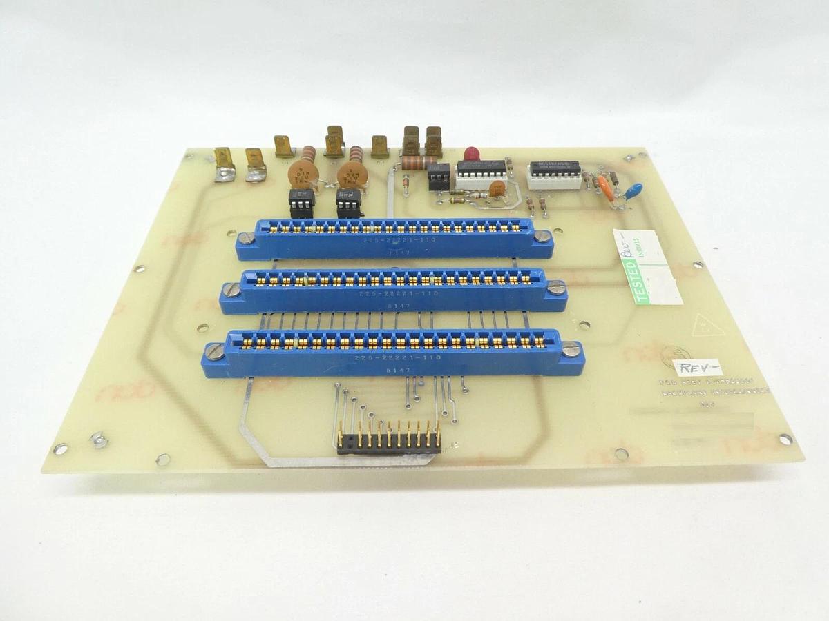 Used Varian Semiconductor VSEA D-F5503001 Backplane Interconnect PCB Working Surplus
