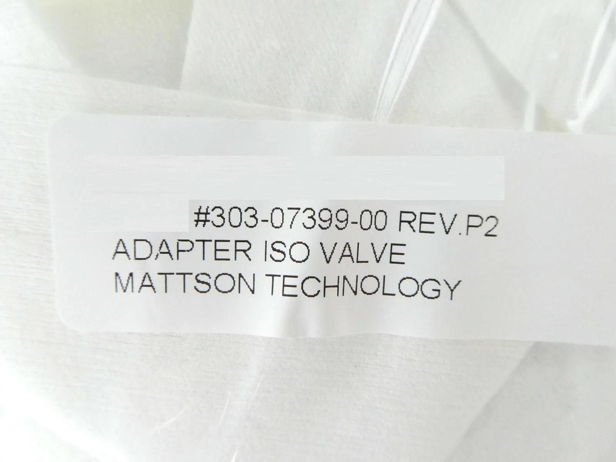 Refurbished Mattson Technology 303-07399-00 ISO Valve Adaptor Manufacturer Refurbished