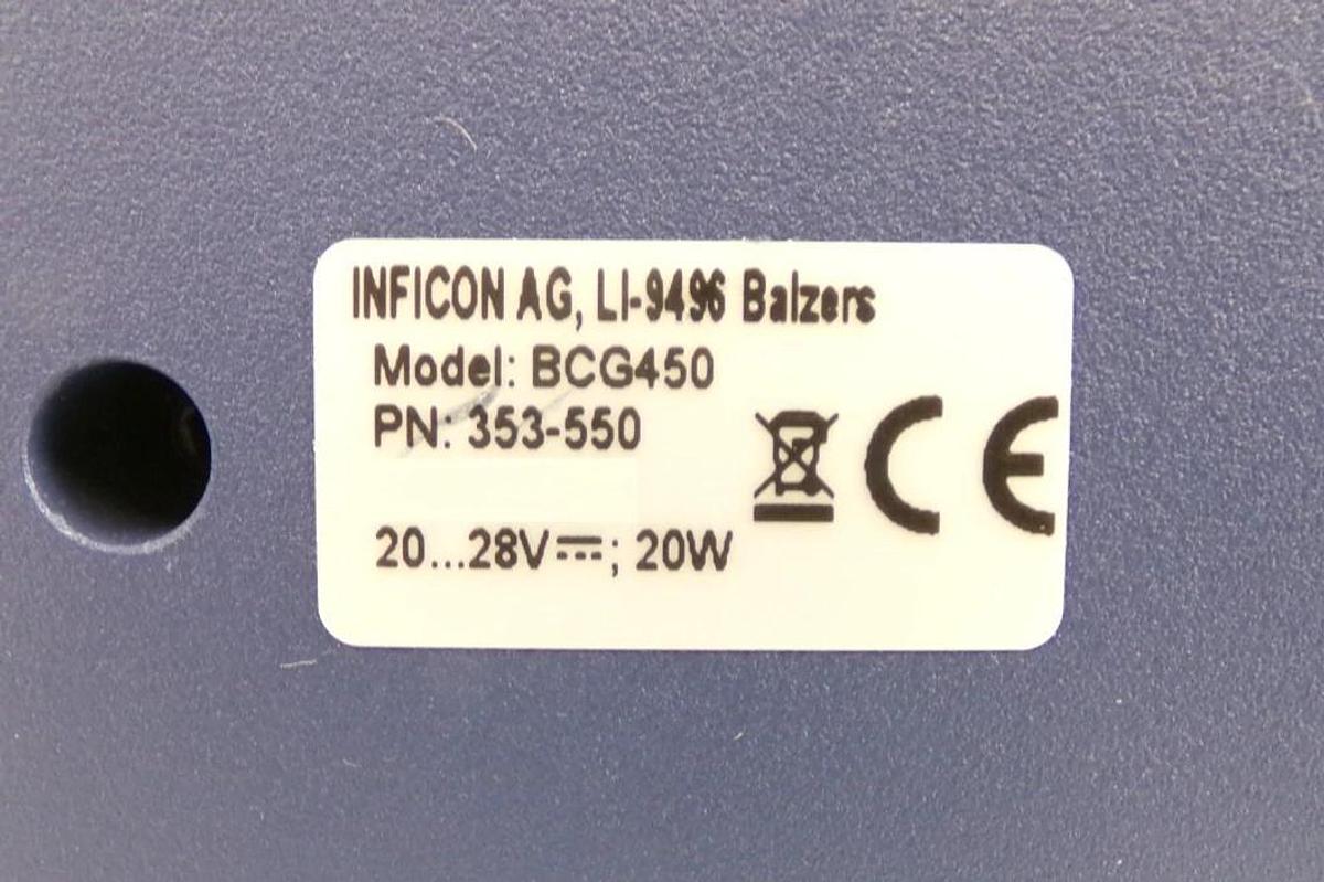 Used Inficon 353-550 High Vacuum TripleGauge BCG450 Lot of 2 Spare Surplus