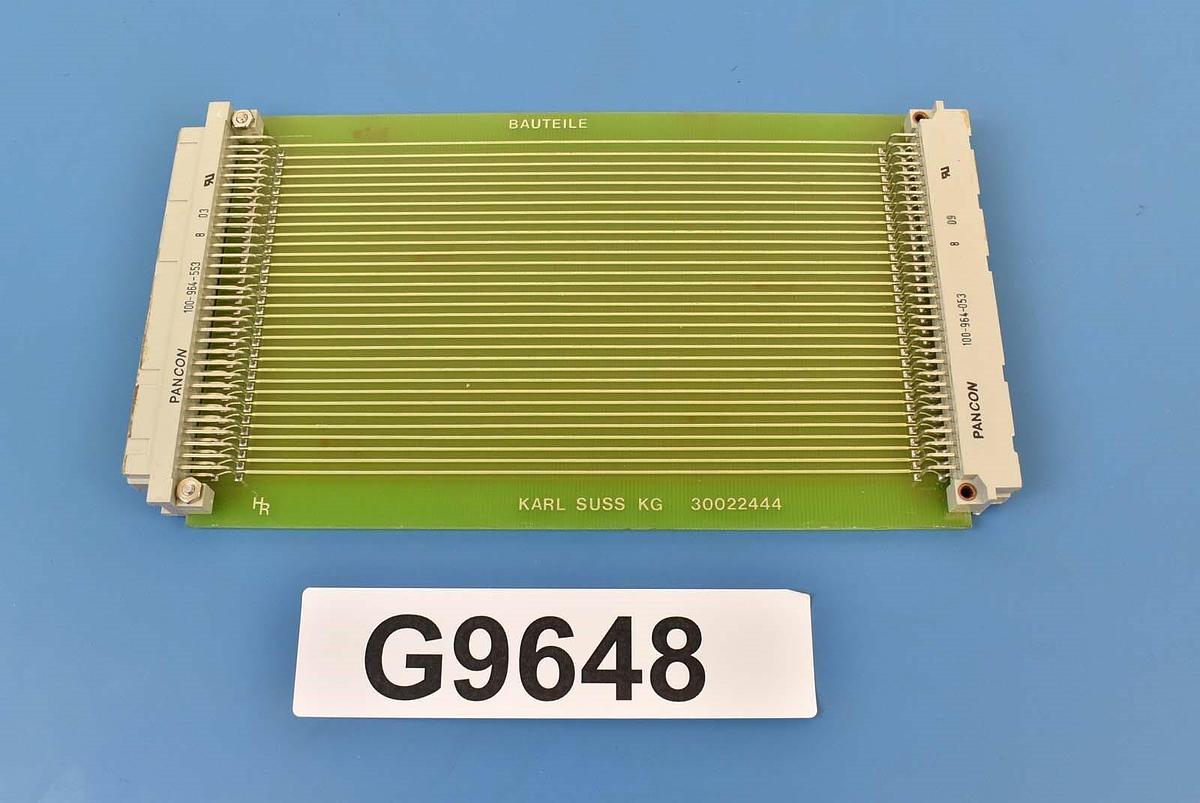 Used Karl Suss KG 30022444 PCB Bauteile Board