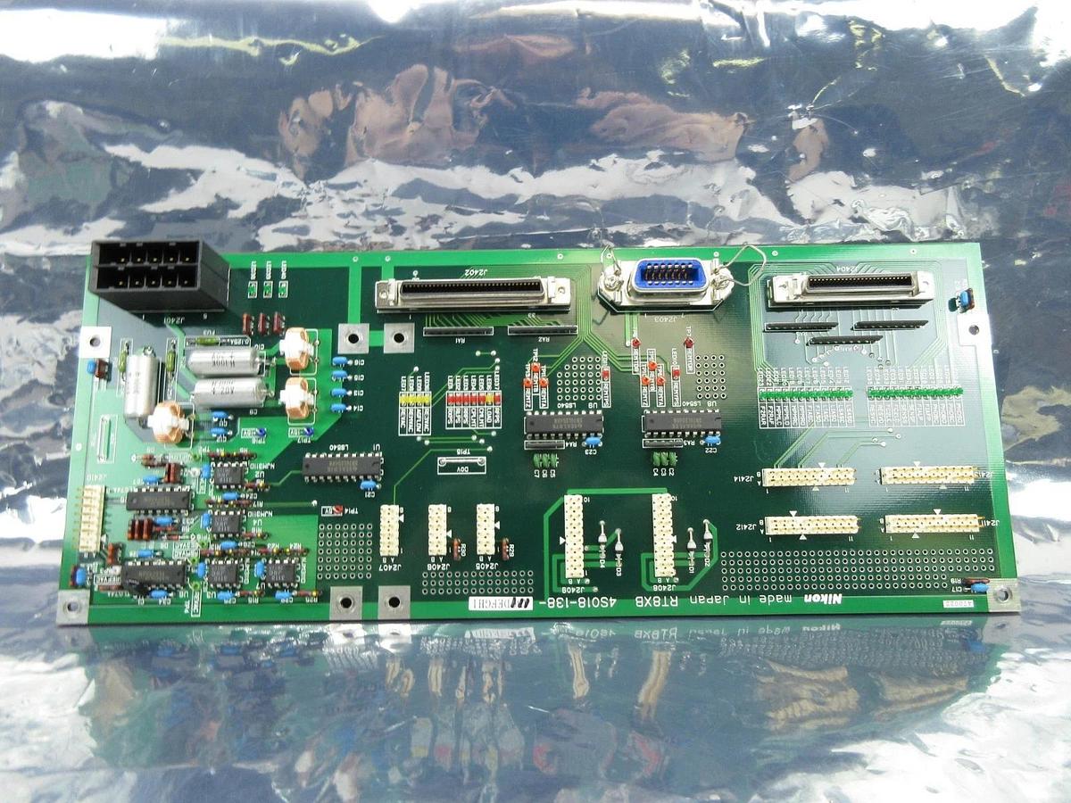 Used Nikon 4S007-138 Interface Board PCB RT8XB NSR-S202A Used Working