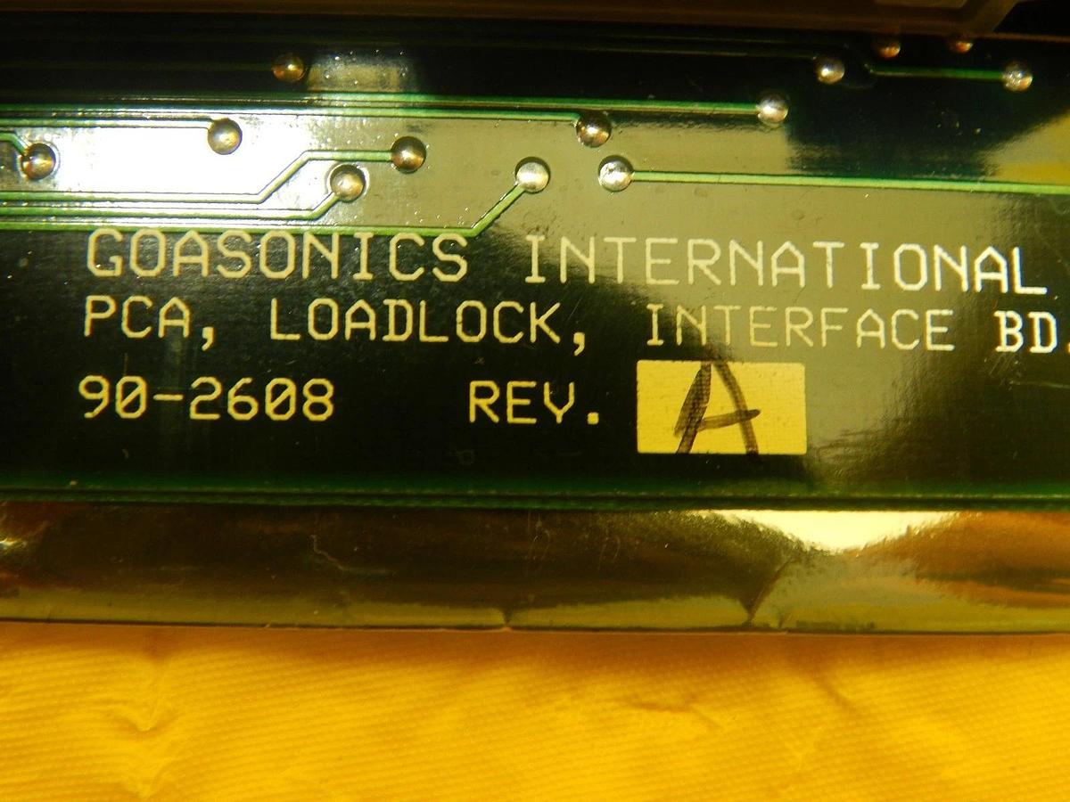 Used GaSonics 90-2608 PCA Loadlock Interface PCB Board Rev. A A-2000LL Used Working
