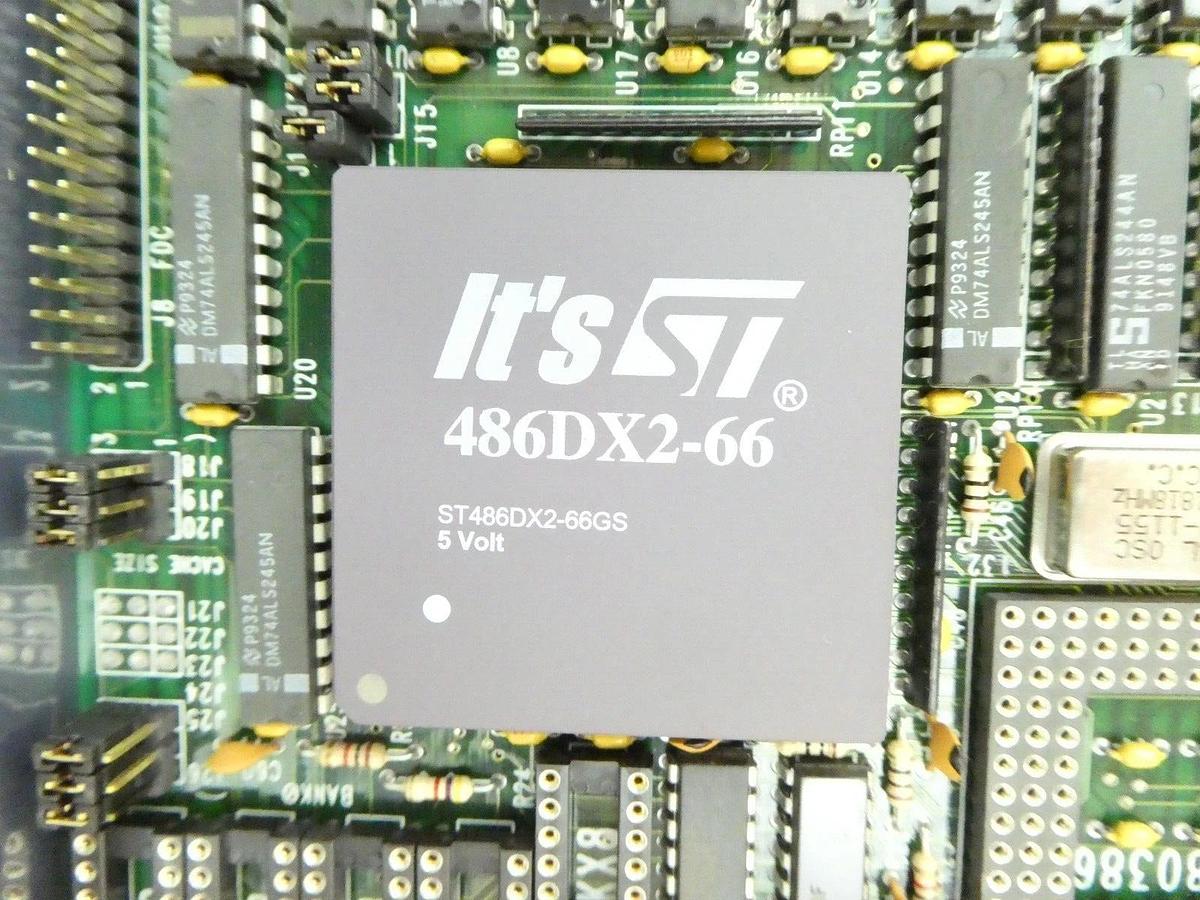 Used Genmark 80386 Single Board Computer SBC PCB Card 486DX2-66 L86R/R Robot Working