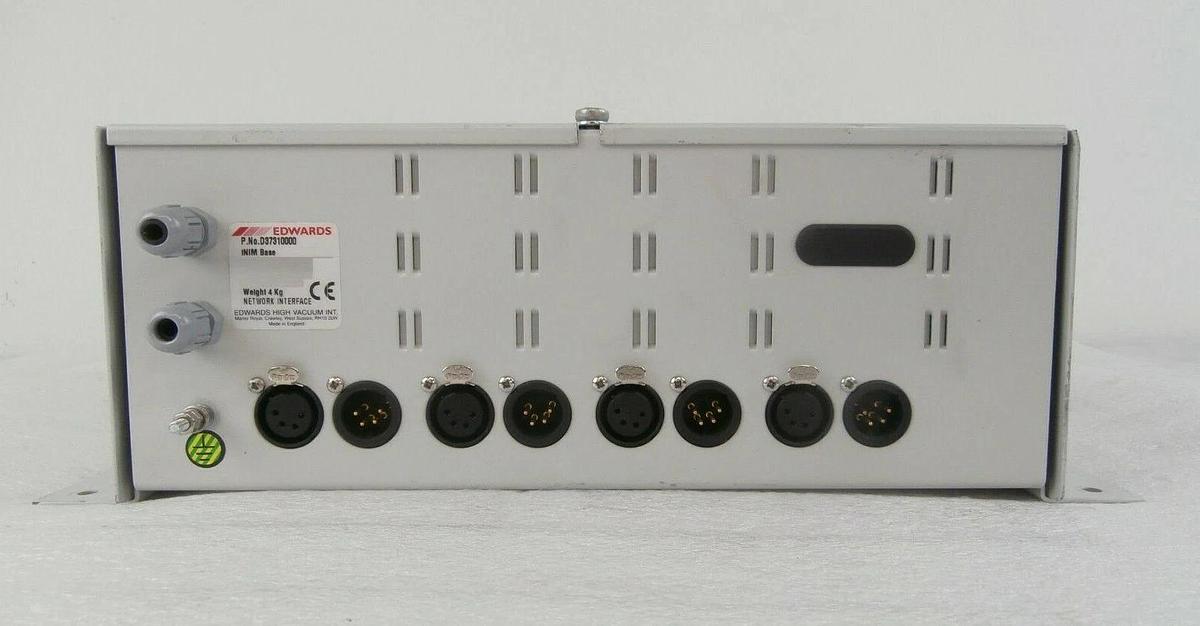 Used Edwards U20000920 iNIM Network Interface iNIM 2x Cards D37215252 Working Surplus