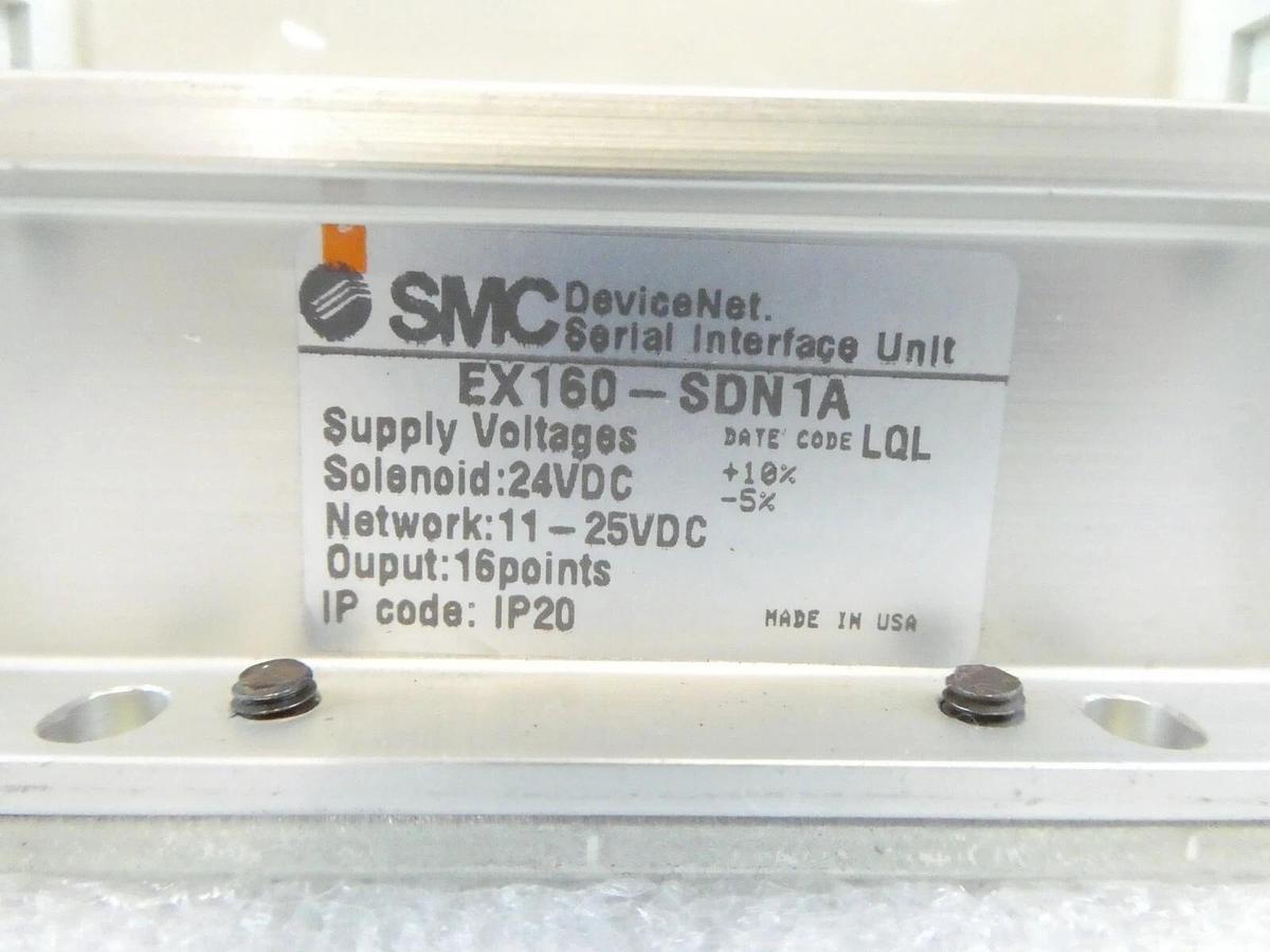 Used SMC US22387 8-Port Pneumatic Manifold EX160-SDN1A Reseller Lot of 4 Working