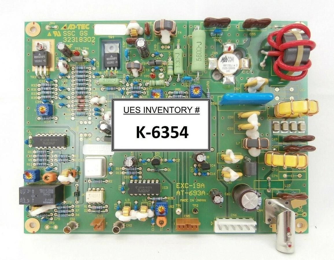 Used ADTEC Plasma Technology 32318302 SSC GS Board PCB AT-693A AXR-2000III Spare