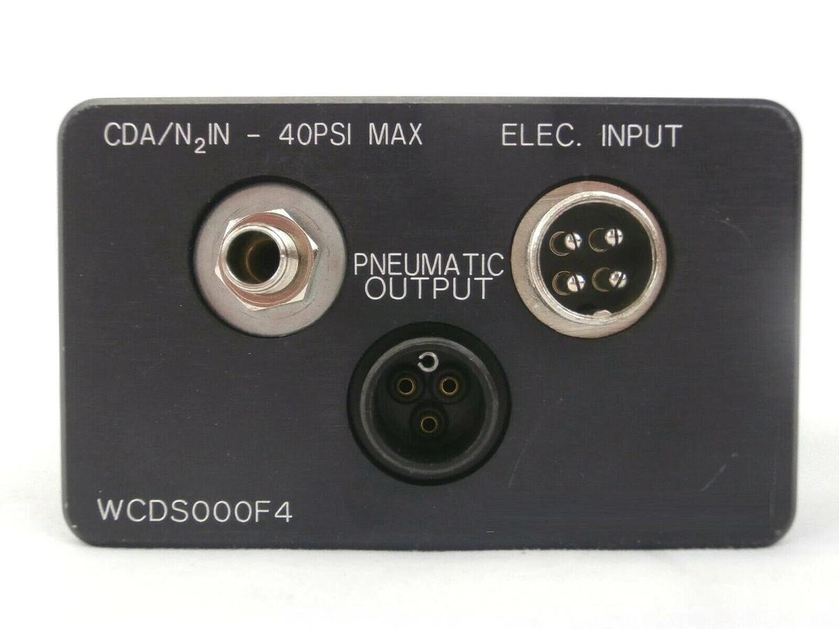Used Millipore WCDS000F4 Photoresist Dispense Pre-Dispense Controller Working Spare