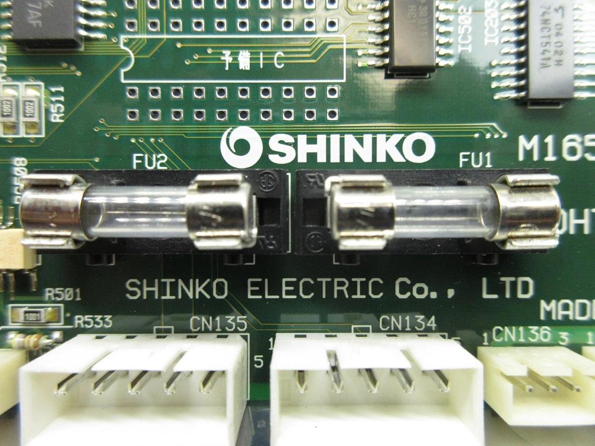 Used Shinko Electric 3ASSYC805500 Processor Board PCB M165A VHT5-1-1 Used Working