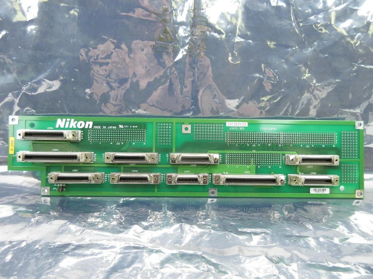 Used Nikon 4S013-365 Backplane Interface Board PCB STGSTCSPX4 NSR System Working