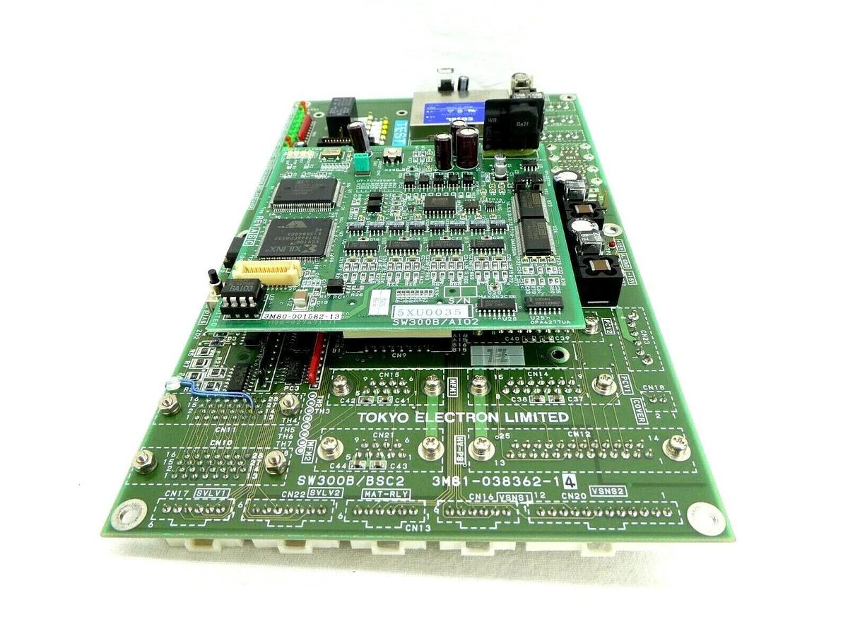 Used TEL Tokyo Electron 3M81-038362-14 Board PCB 3M80-001582-13 Trias System Working
